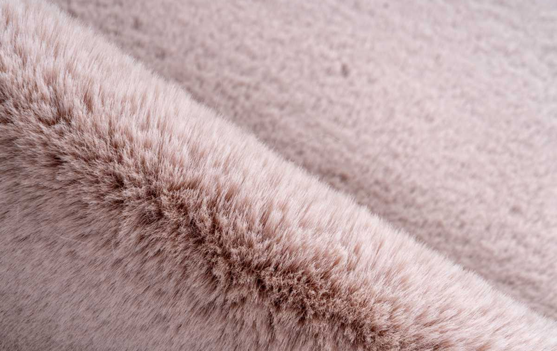 Килим Arhome Rabbit Double Sheepskin Pink 60x180 рожевий ARHOME-021 фото