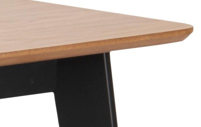 Стол ROXBY 120 oak AC lacquered veneer- matt black 72061*003 фото