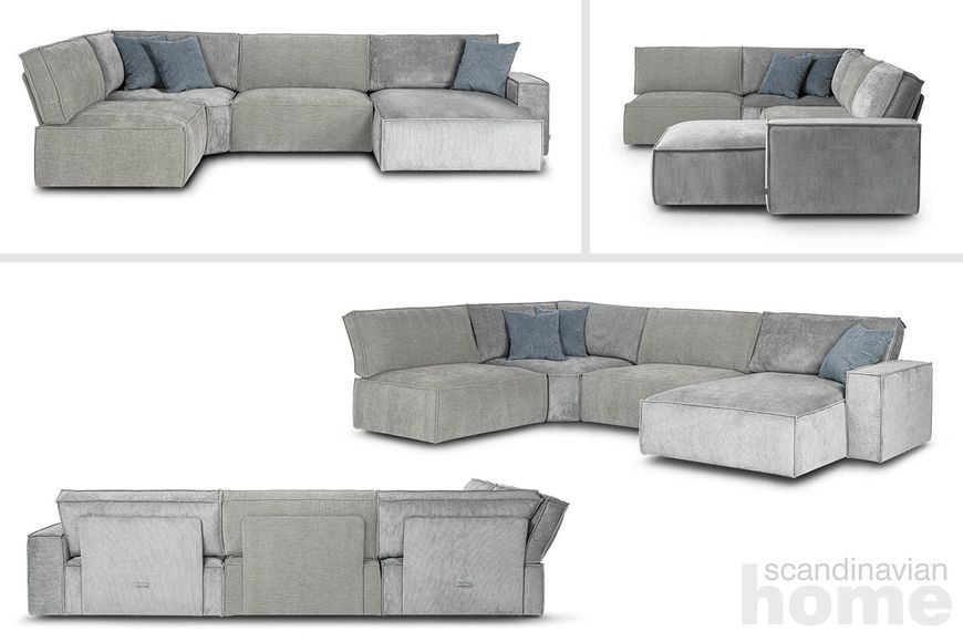 Модульный угловой диван Boni (1-1-Corner-1-Lounger-DIV) Boni фото