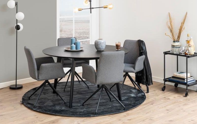 Стол ROXBY 140 black 72061*001 фото